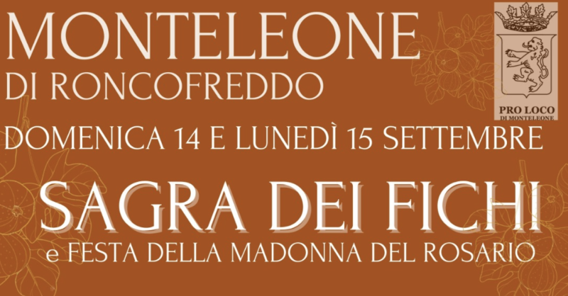 Sagra dei Fichi e Festa Madonna del Rosario
